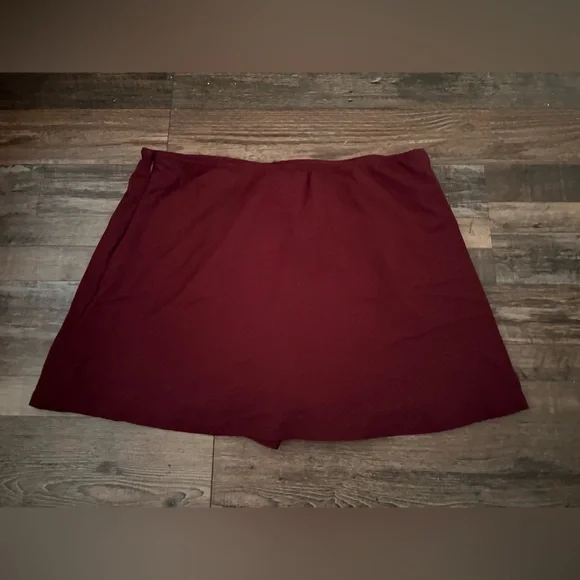 Wild Fable Burgundy Skirt - Picture 2 of 5